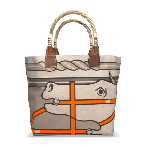 hermes equestrian dog bag.